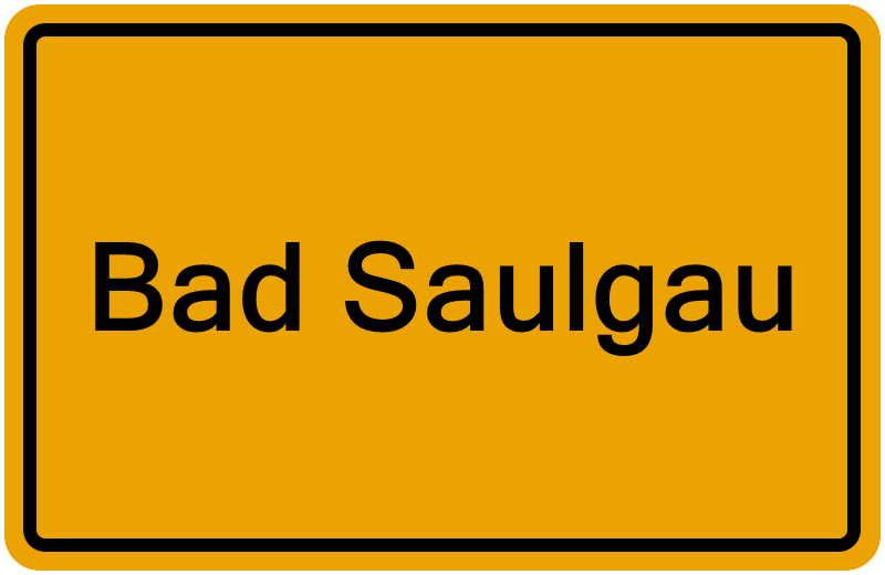 Handelsregisterauszug Bad Saulgau